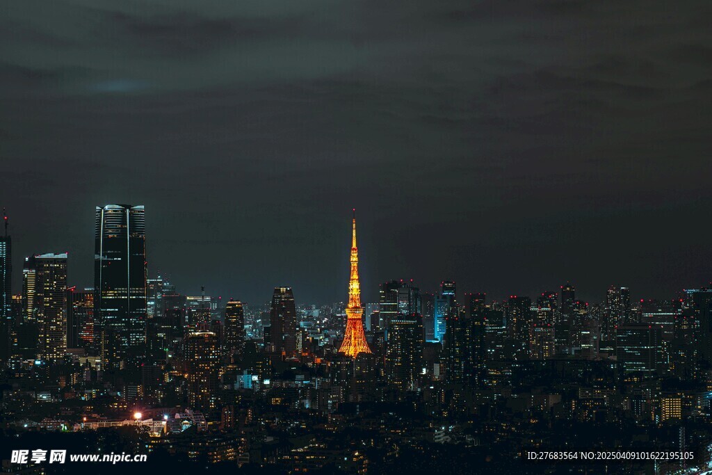 夜晚的城市