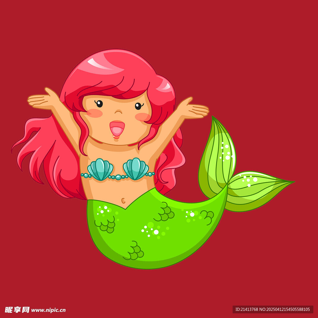手繪美人魚 