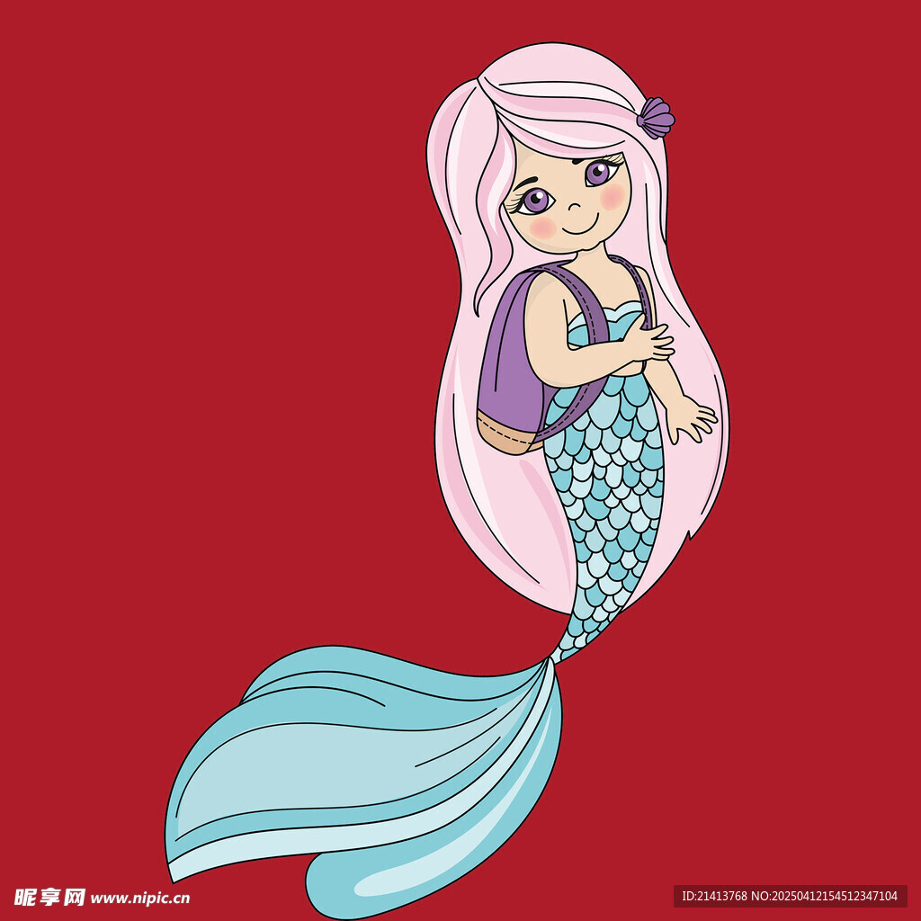 手繪美人魚 
