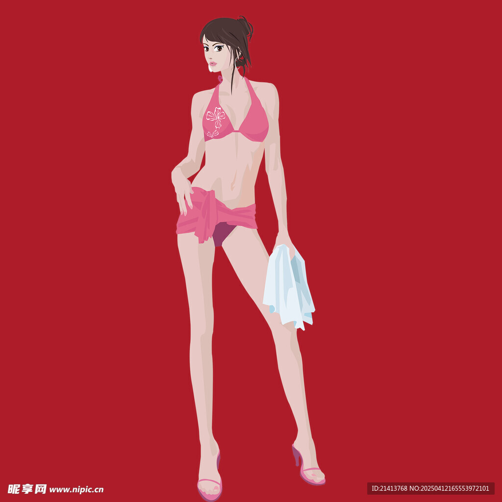 比基尼女孩