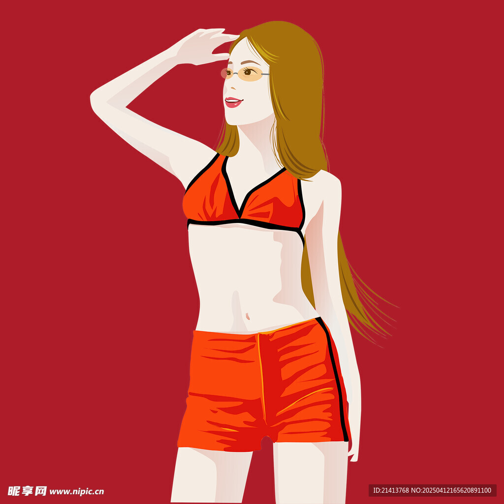 比基尼女孩
