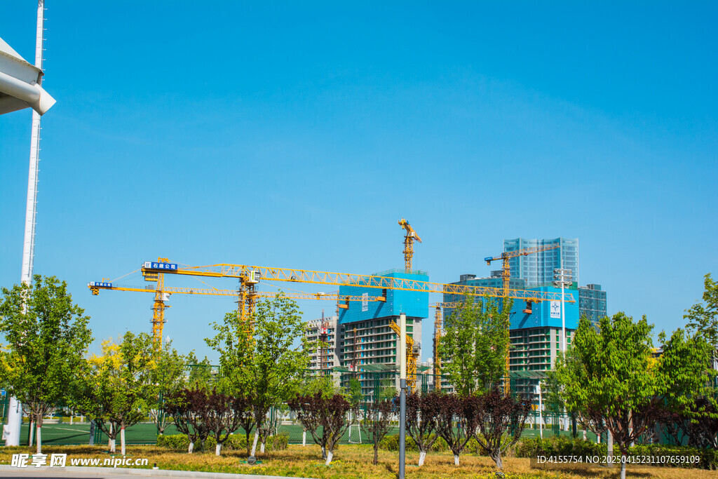 城市建筑工地