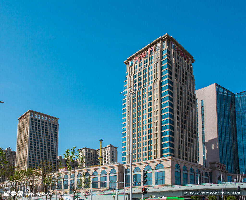 都市高樓建筑群風景