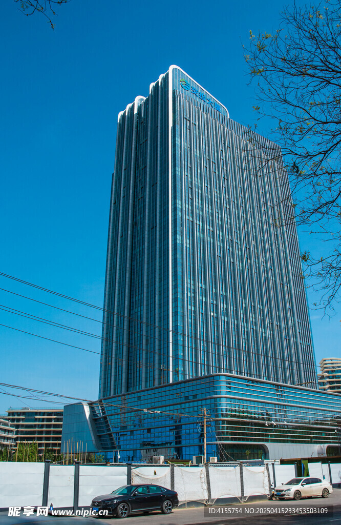 現代都市摩天大樓景觀