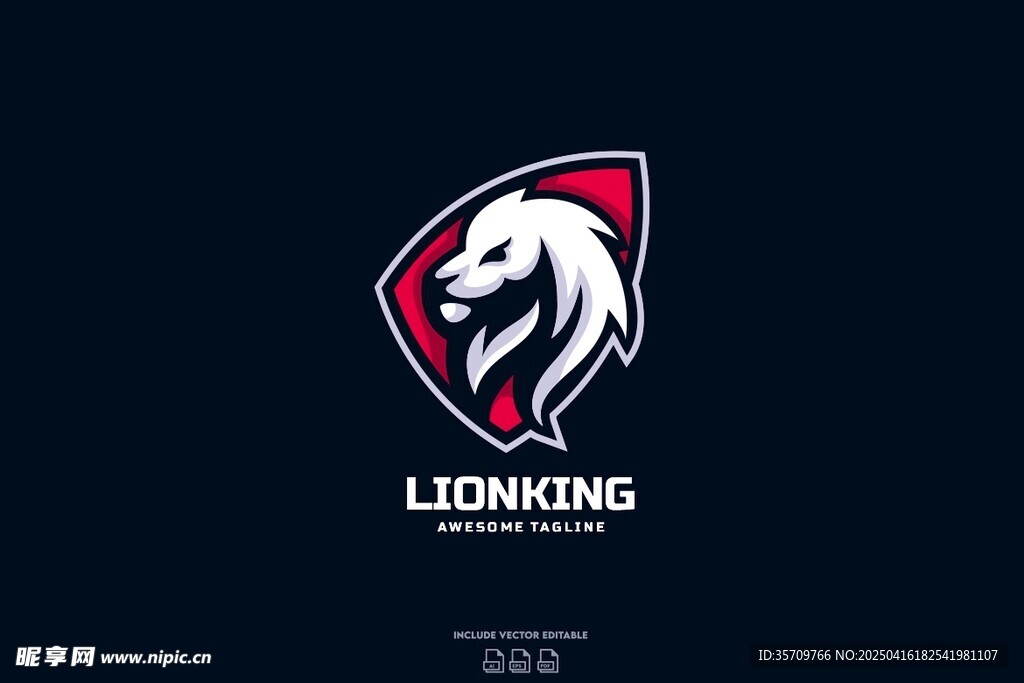 獅子logo圖案