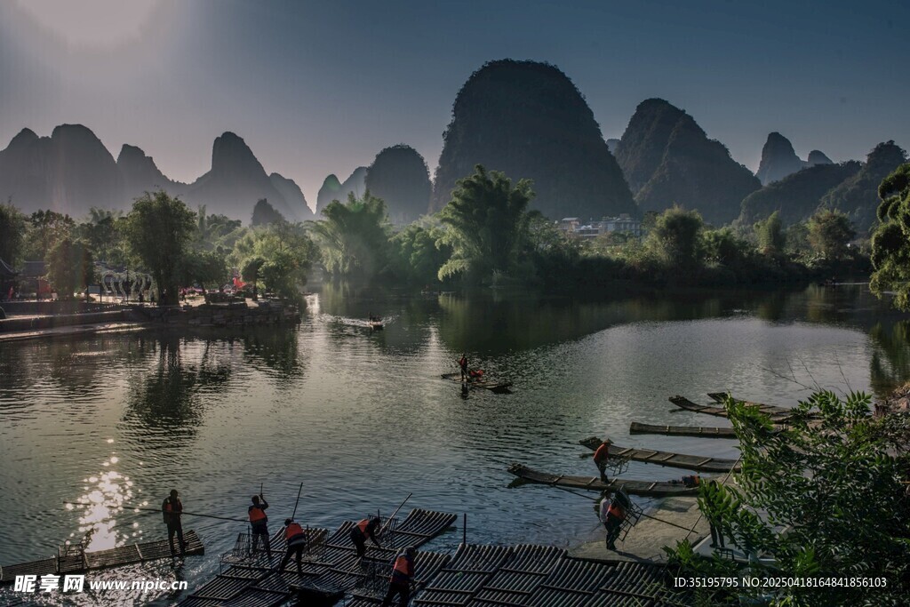 桂林山水美景如畫