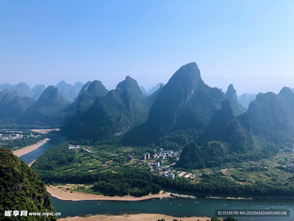 桂林山水美景如畫