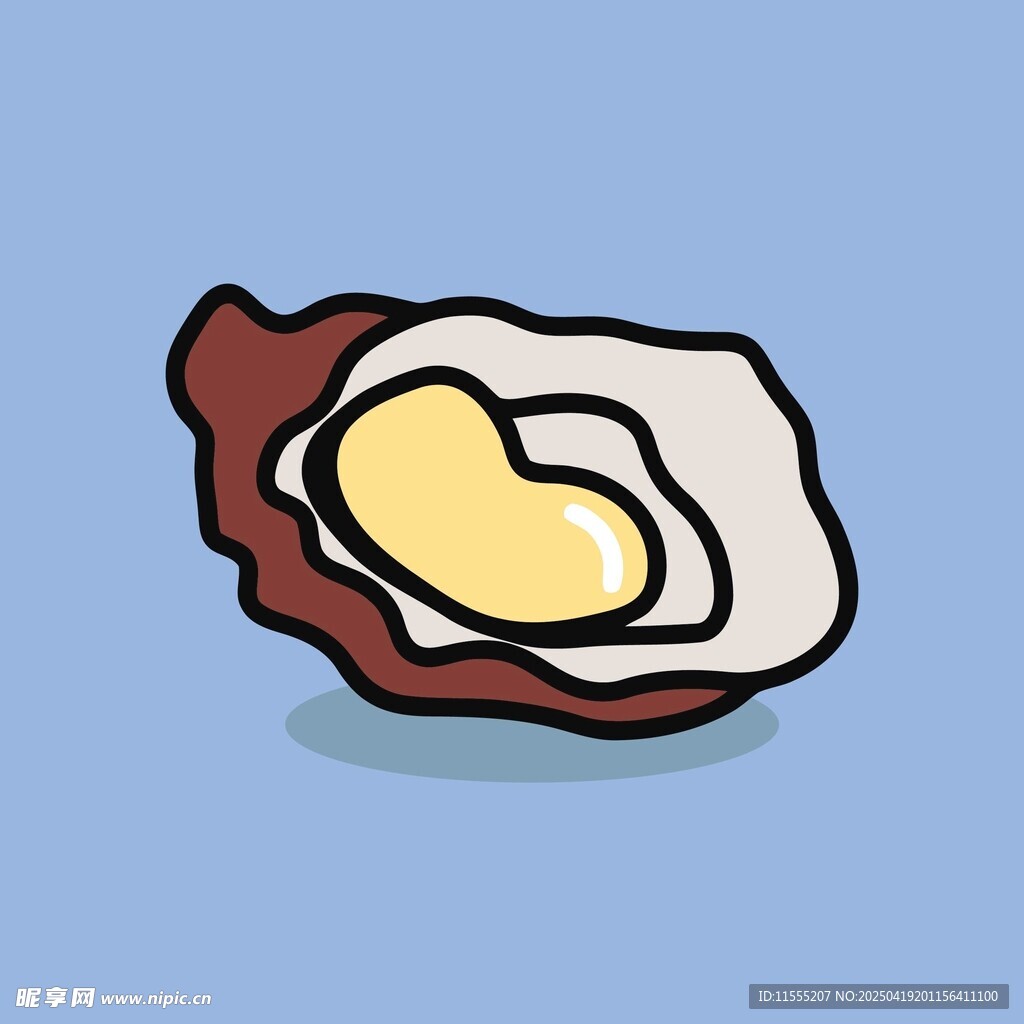 卡通風(fēng)格煎蛋插畫(huà)