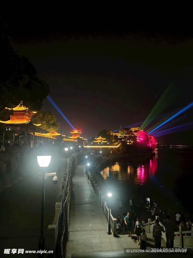 燈光秀場(chǎng)景
