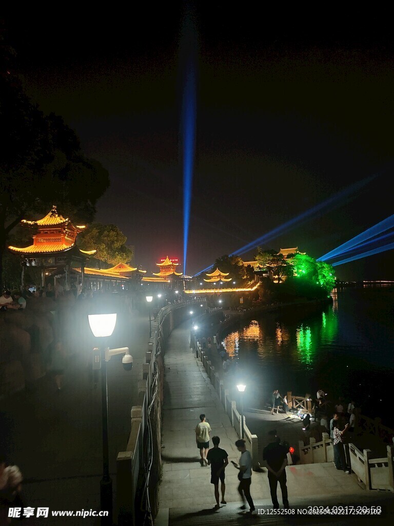 古建筑燈光秀