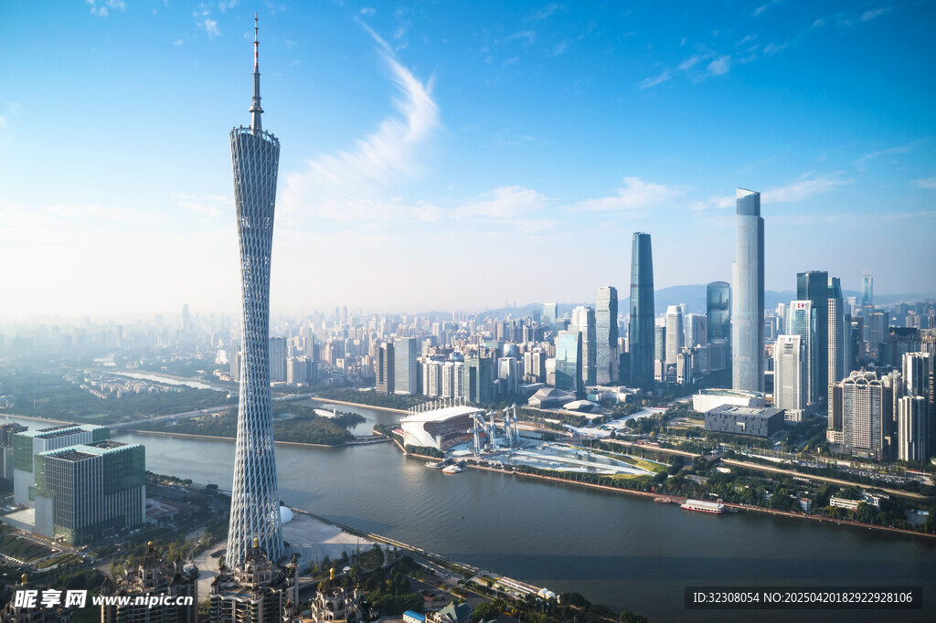 廣州城市天際線壯麗景觀