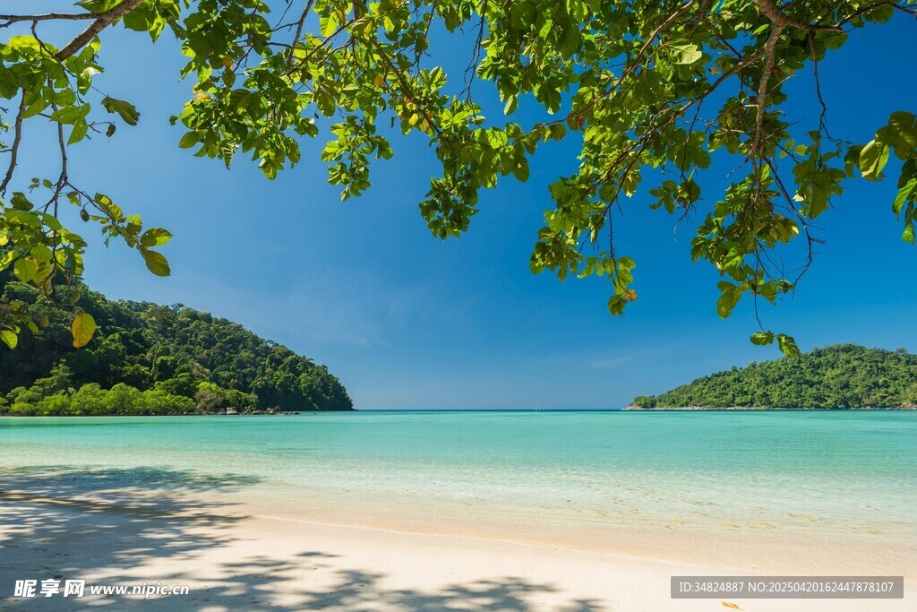 美麗海濱風光