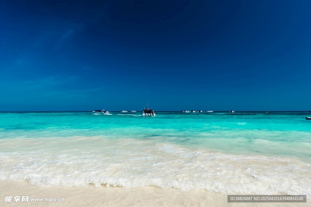 美麗海濱風光