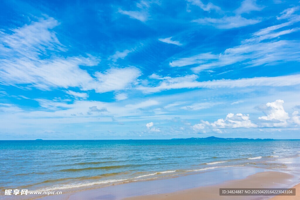 美麗海濱風光