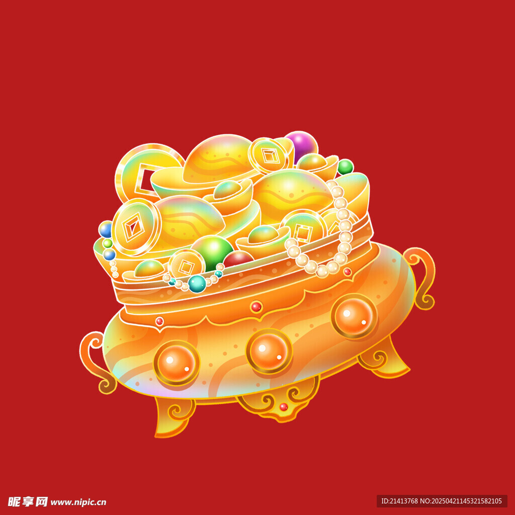 金元寶聚寶盆