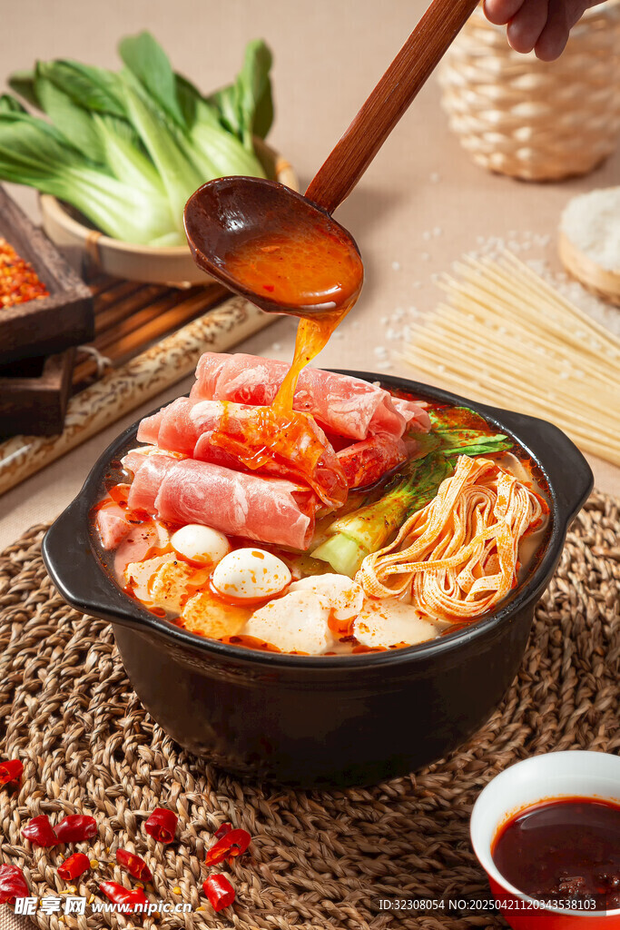 美味火鍋食材豐富誘人