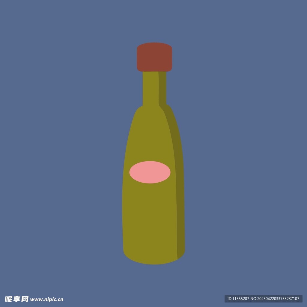 綠色瓶裝酒
