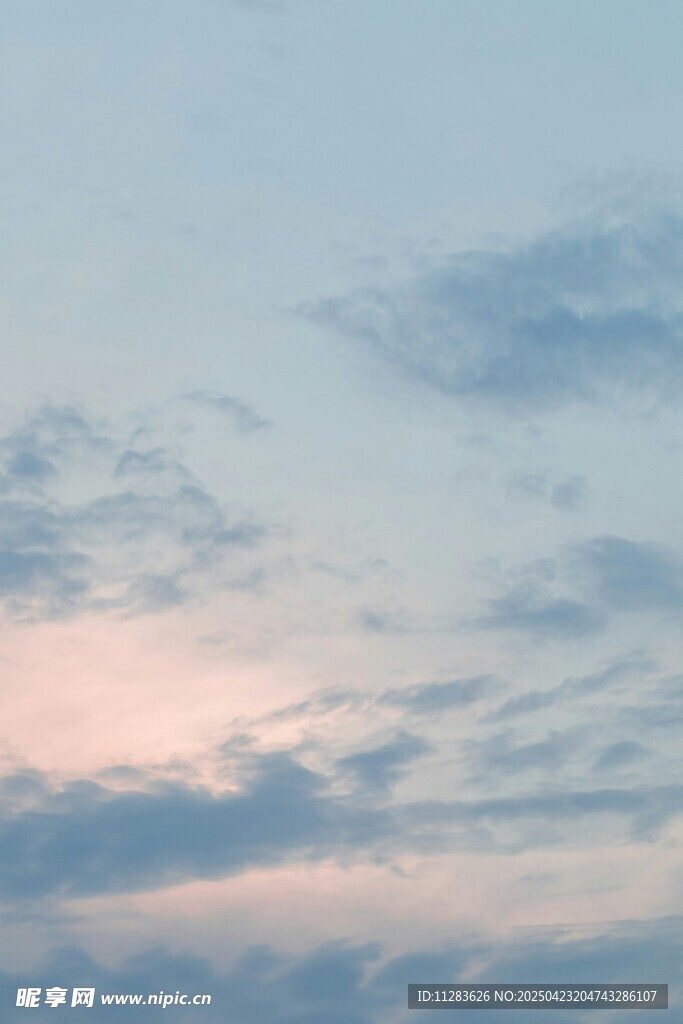 傍晚天空