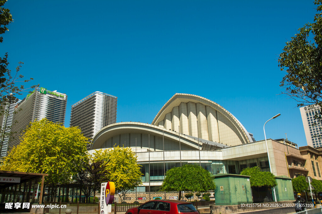 現代風格建筑外觀景觀
