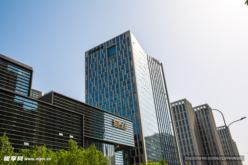 都市高樓林立的現代景觀