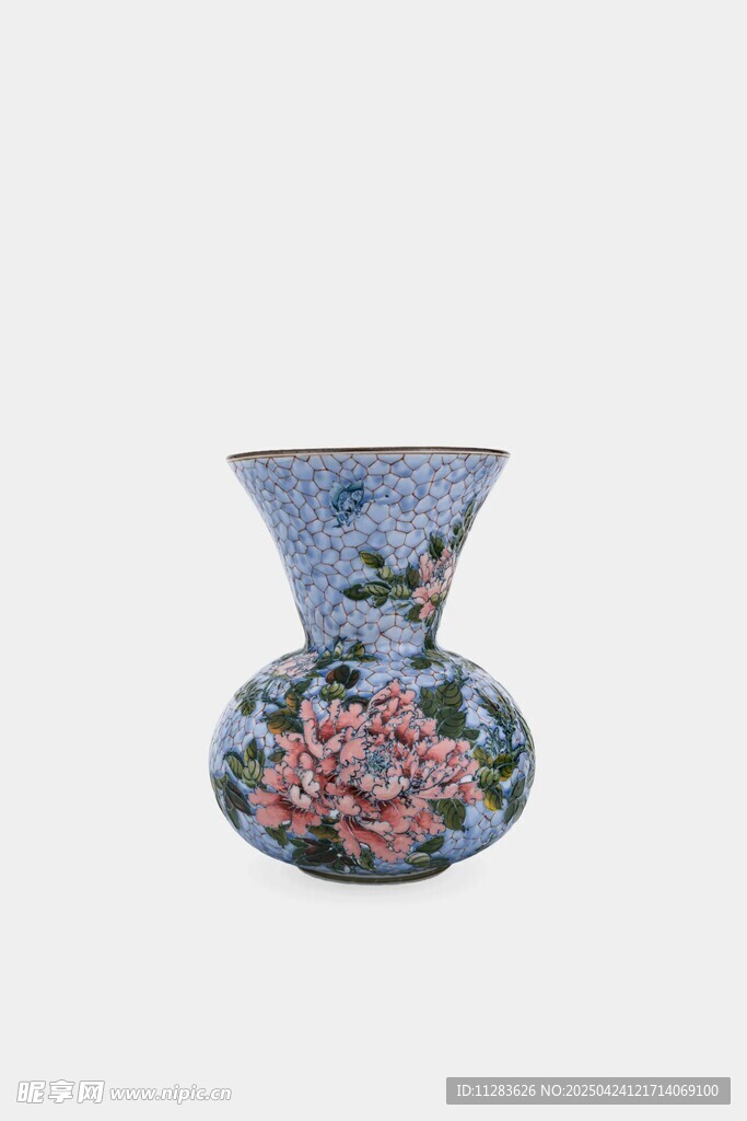 花卉圖案陶瓷花瓶