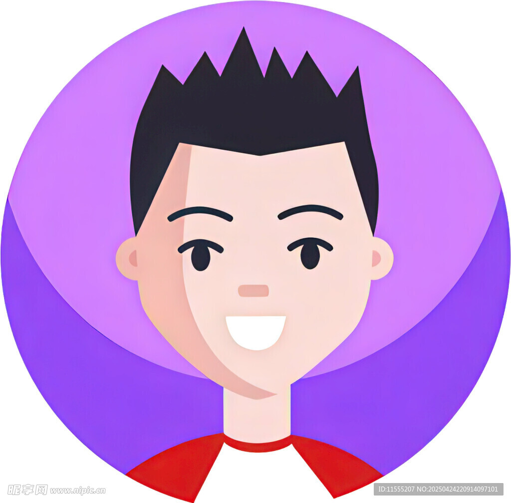 微笑男孩頭像