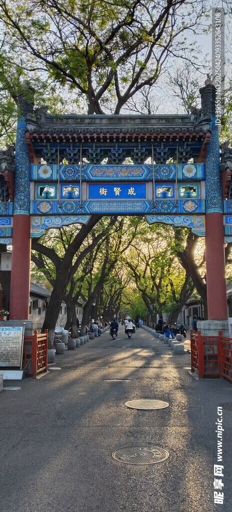 中式牌坊 古樸典雅景致