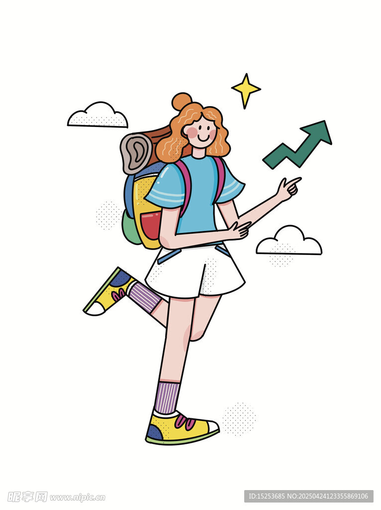 活力少女開啟戶外探險(xiǎn)之旅