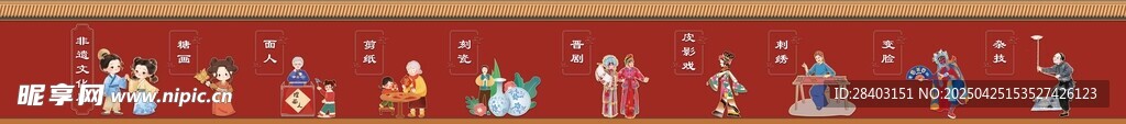 傳統(tǒng)中式人物服飾展示