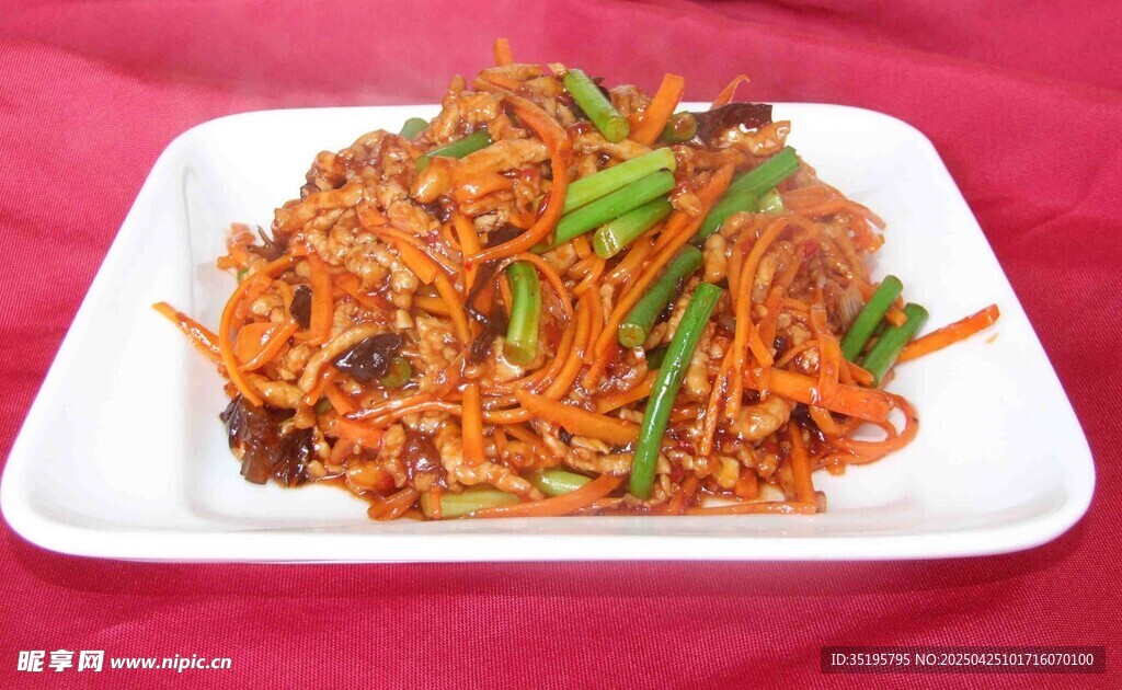 美味炒肉絲