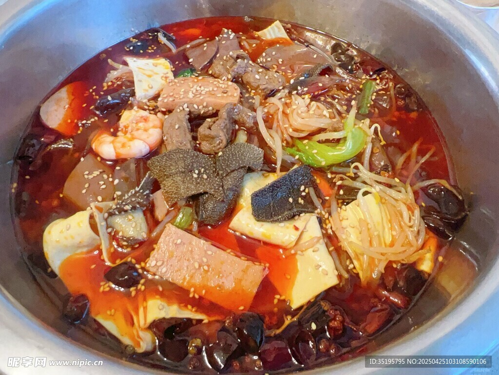 麻辣鮮香的美味火鍋