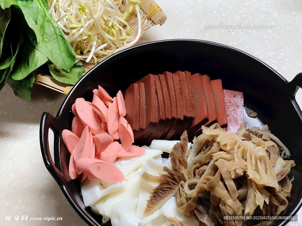 美味火鍋食材拼盤