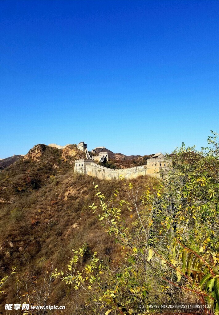 秋日長城風光