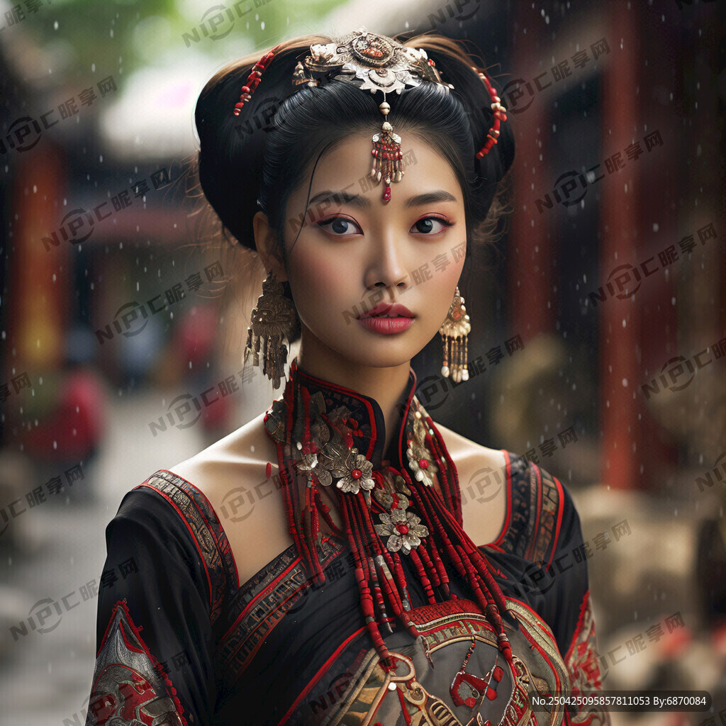 彝族美女
