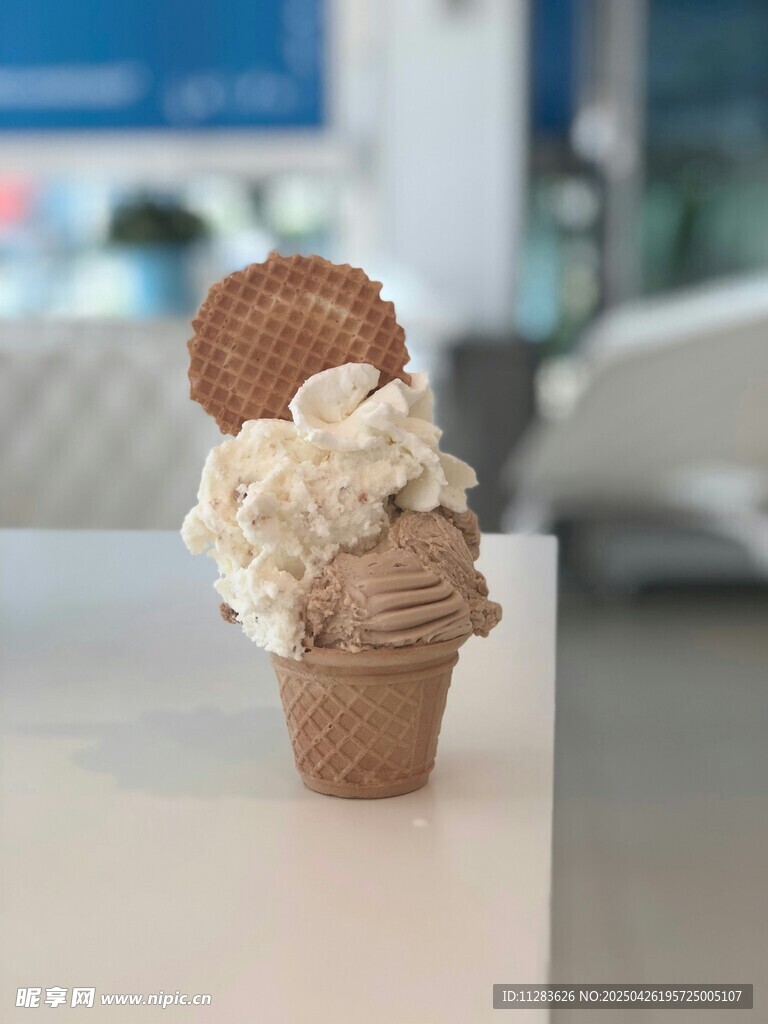 美味華夫筒冰淇淋