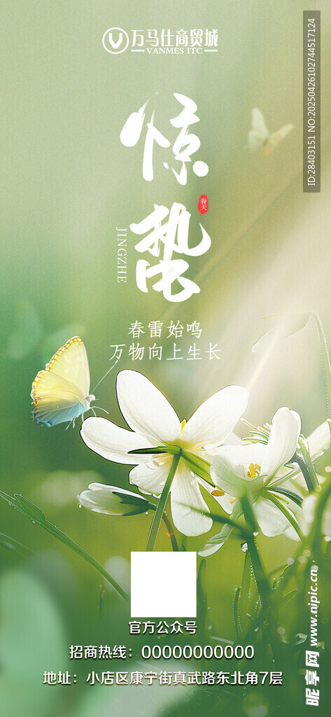 驚蟄節(jié)氣海報(bào)