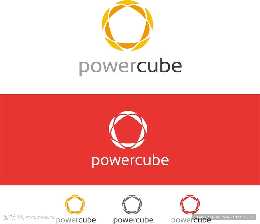 PowerCube品牌標志設計