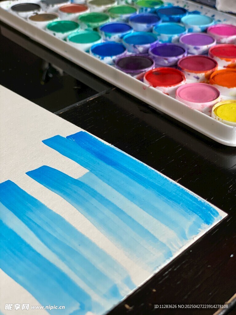 水彩繪畫創(chuàng)作場景展示