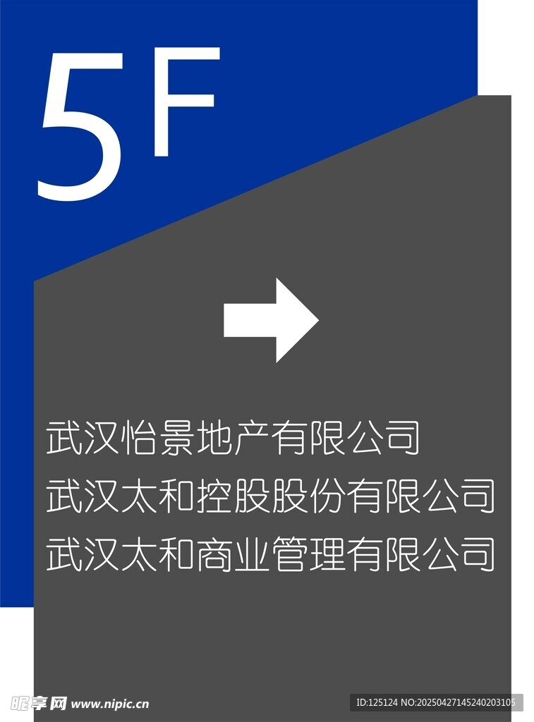 樓層指示牌導視