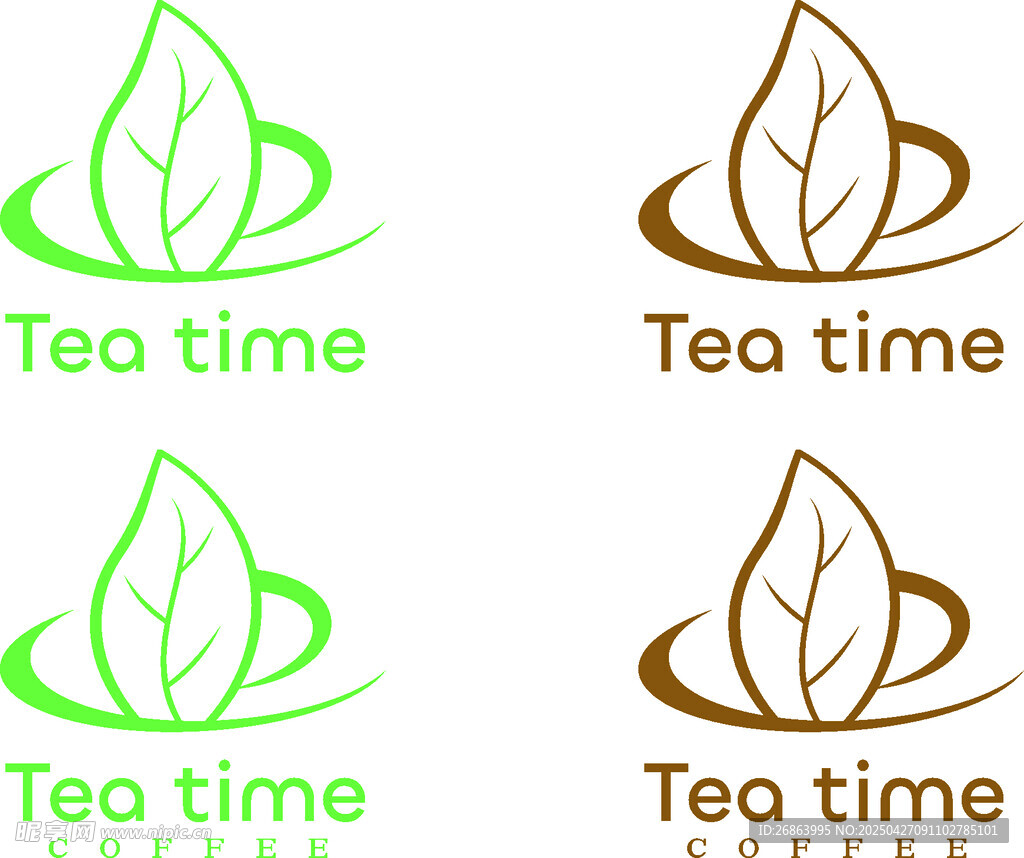 茶葉主題標志