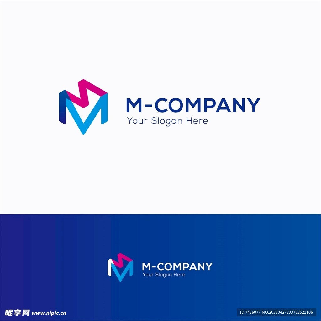 M公司標志設計