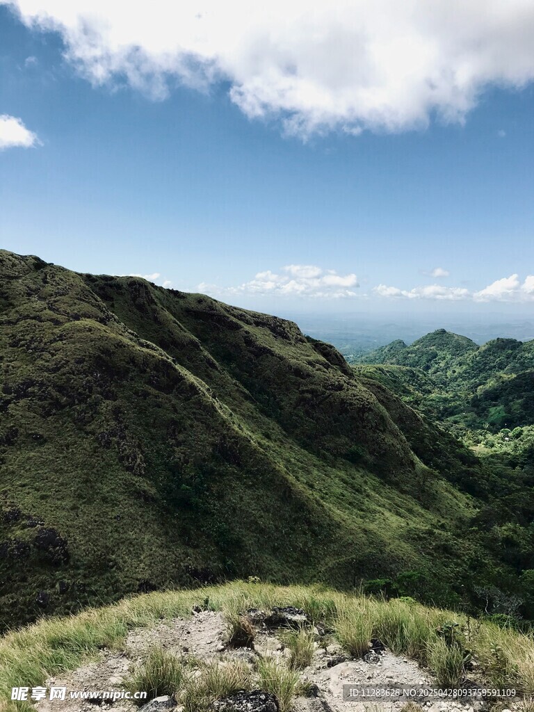 青山藍(lán)天美景