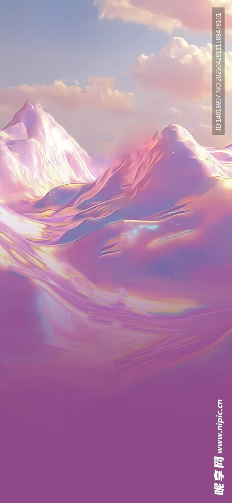 紫色夢幻背景