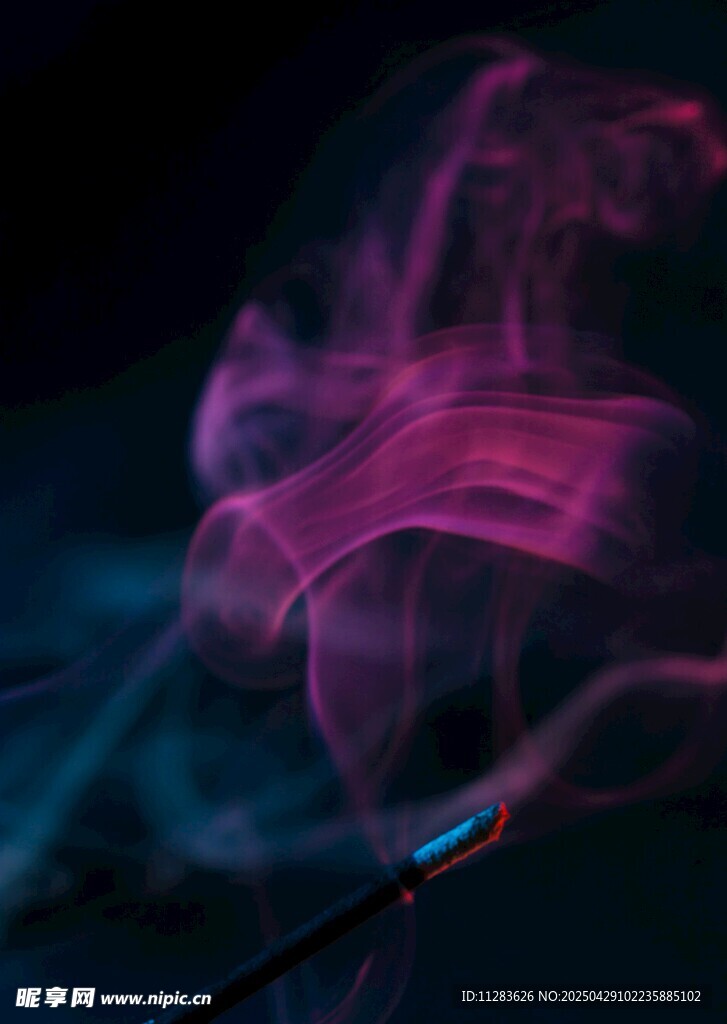 夢幻彩色煙霧藝術效果
