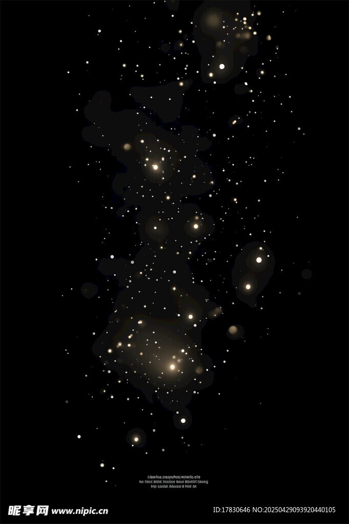 璀璨星空下的夢幻星系