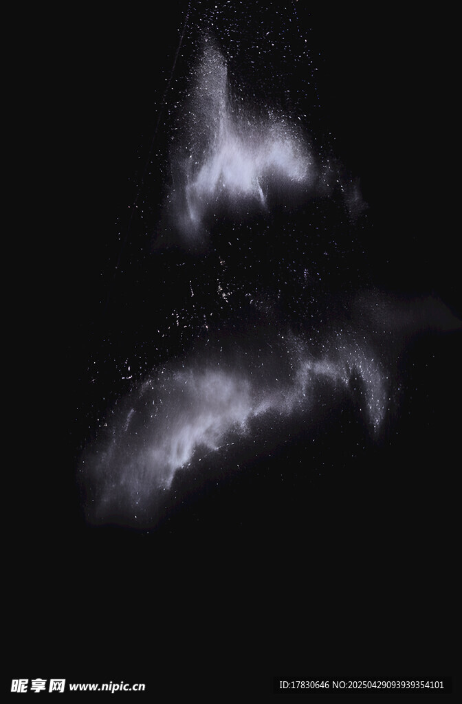 夜空中閃耀的神秘星云
