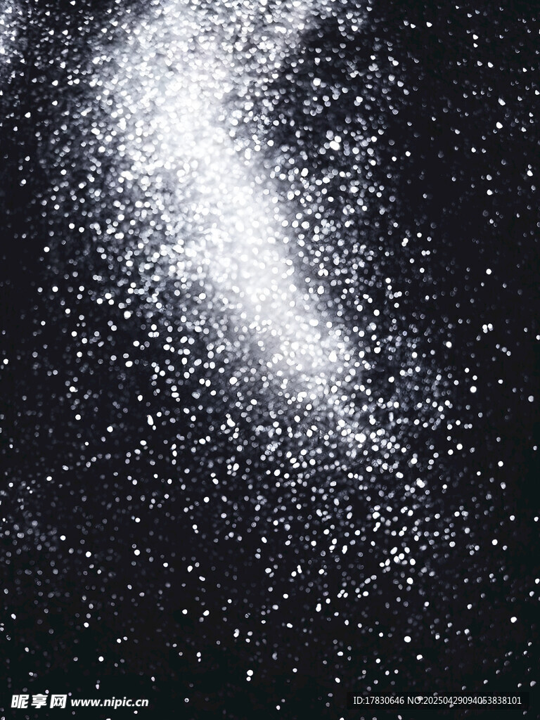 星塵閃爍的夢幻宇宙景象