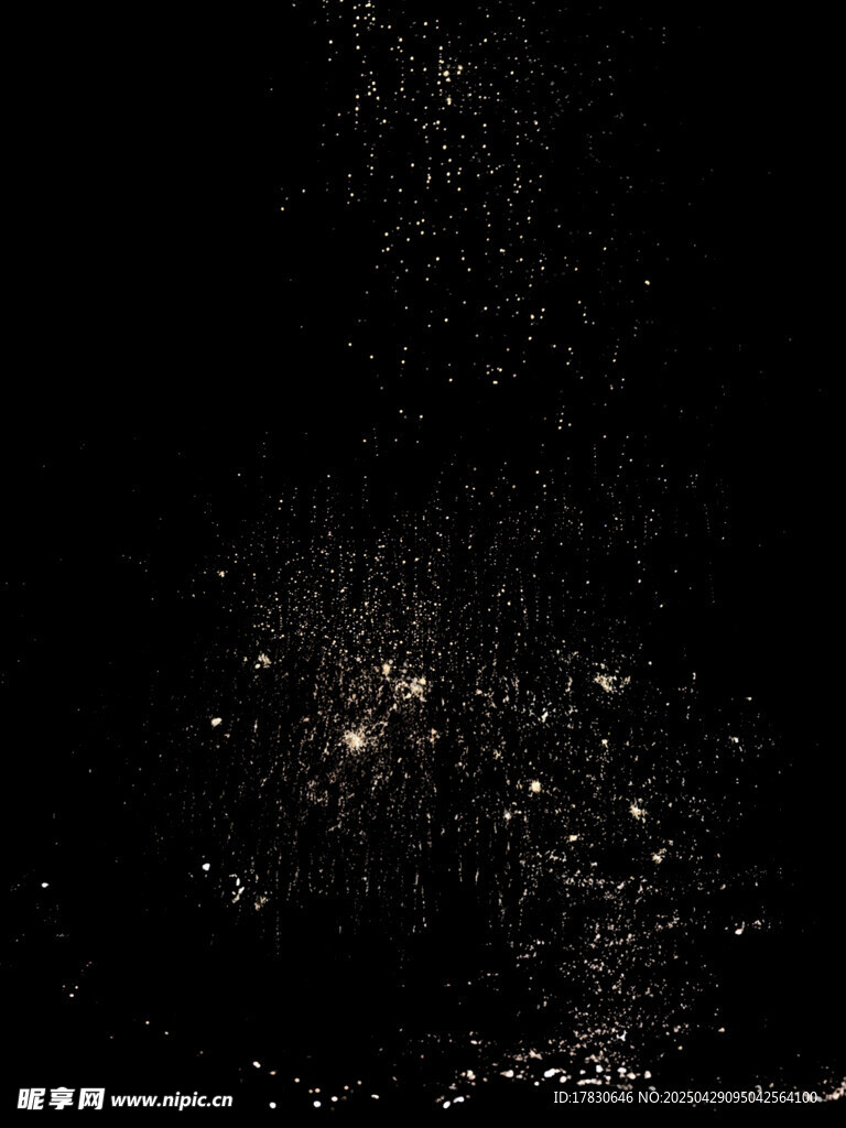 夜空中閃爍的璀璨繁星