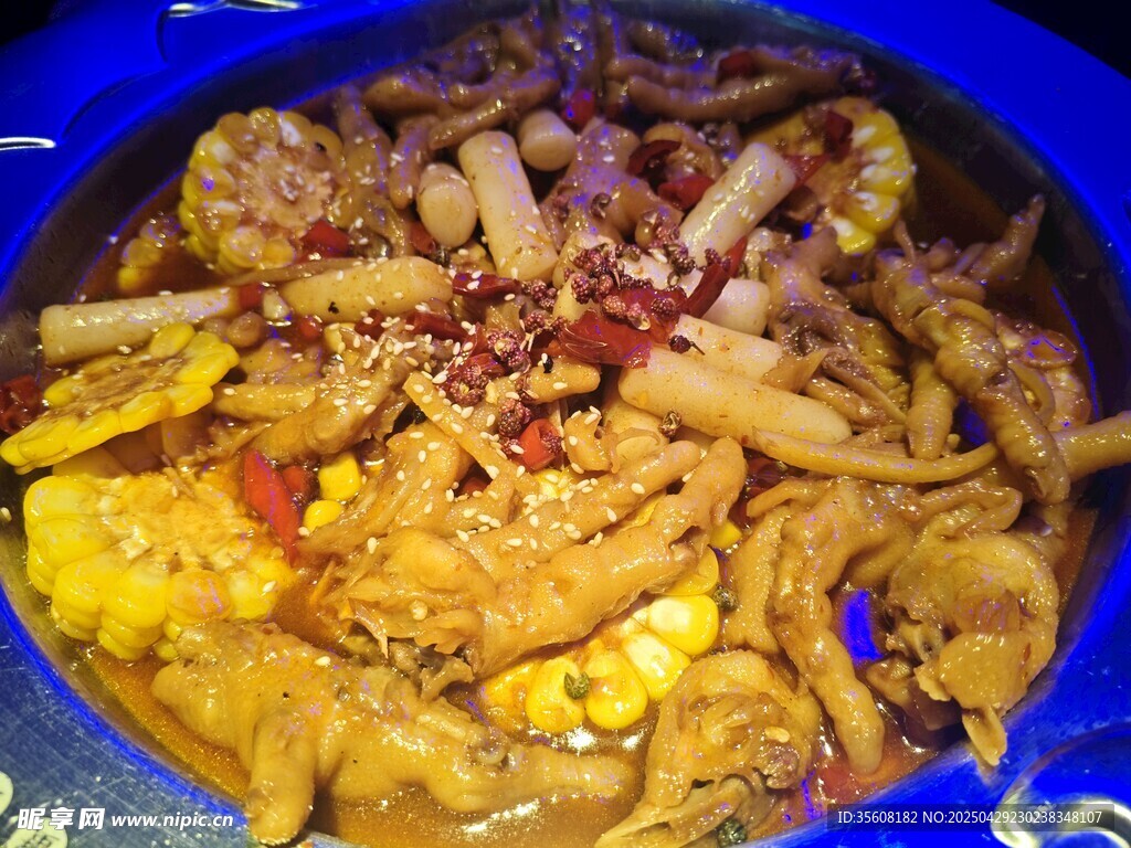 美味糯雞爪煲