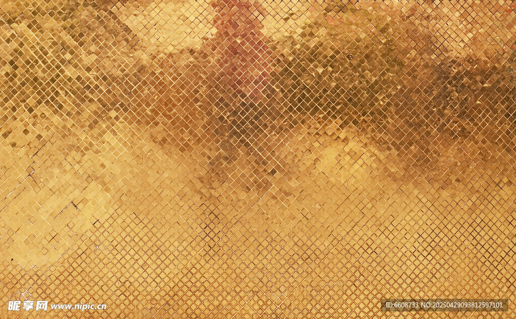 抽象金色紋理藝術畫面